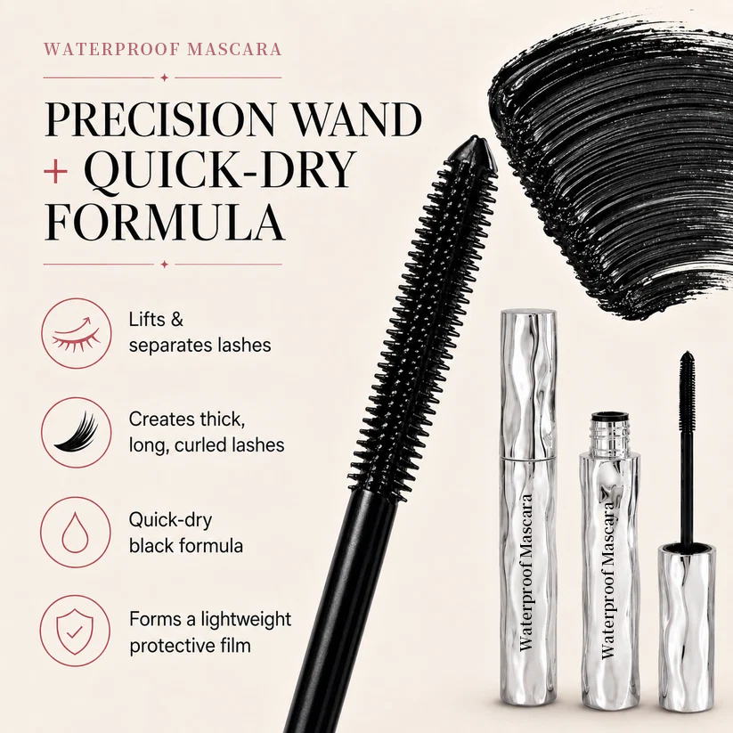 Waterproof Curling & Lengthening Mascara