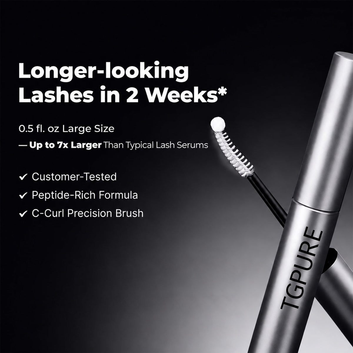 Eyelash Growth Serum- Safe & Gentle Lashes Care