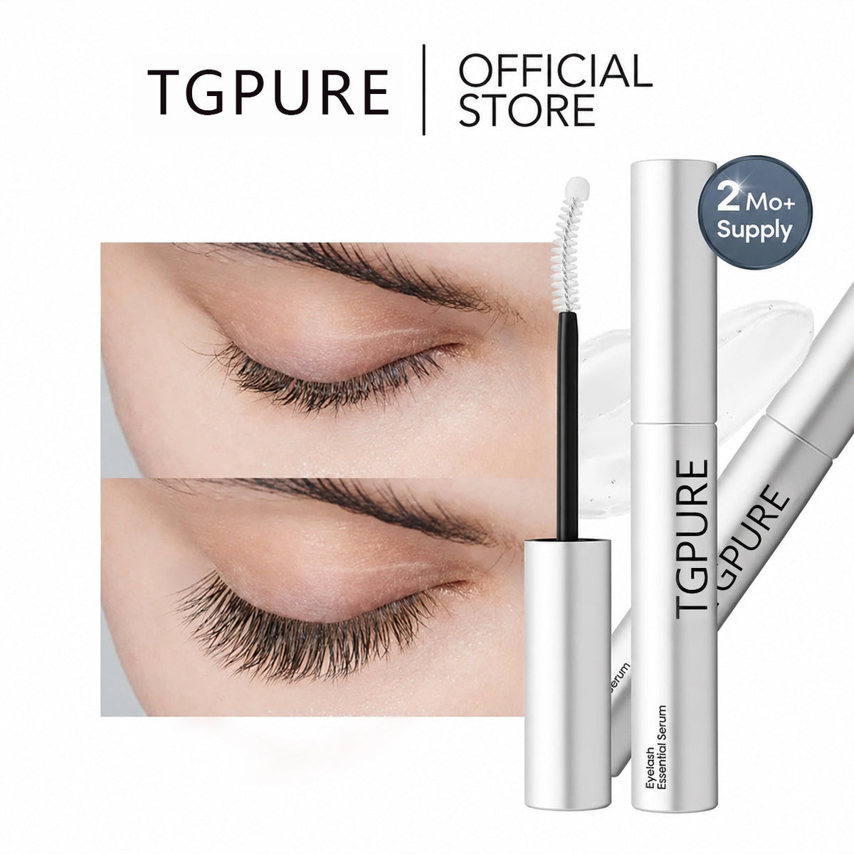 Eyelash Growth Serum- Safe & Gentle Lashes Care